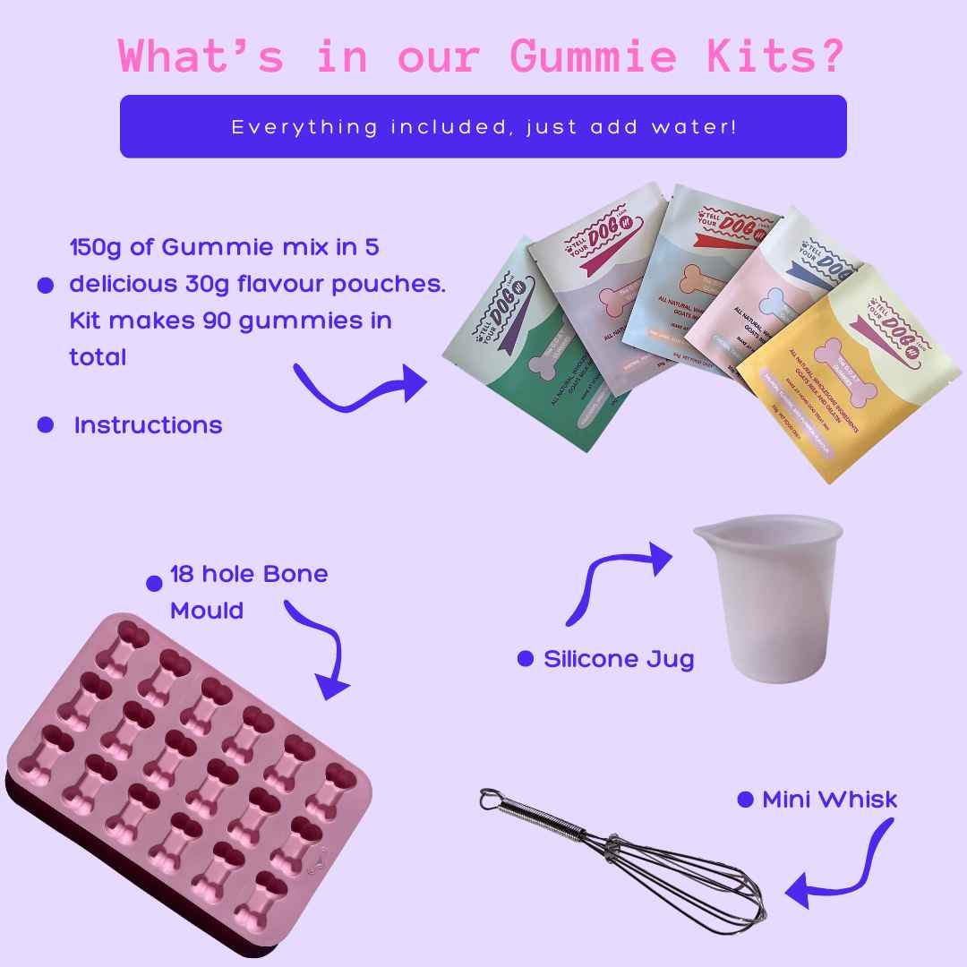 DIY Gummi Dog Treat Kit